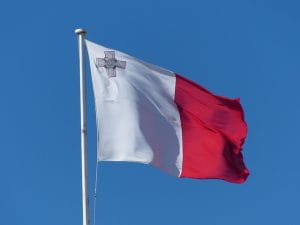 Die Flagge von Malta
