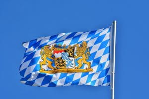 Flagge des Bundeslands Bayern